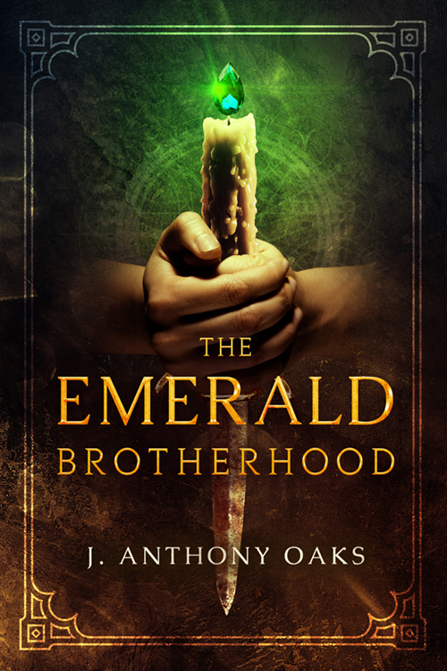 Fantasy Book Cover Design:  The Emerald Brotherhood